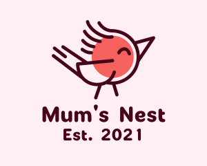 Baby Parrot Bird logo design