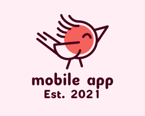 Birdwatching - Baby Parrot Bird logo design