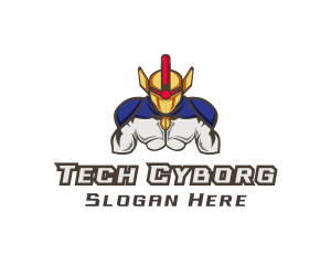 Cyborg - Hero Game Esports Clan logo design