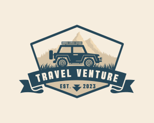 Trip - Travel Trip Jeep logo design