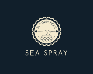 Boat Sailing Badge logo design