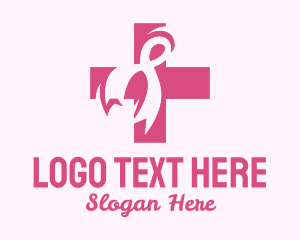 Breast Cancer Ribbon Logo