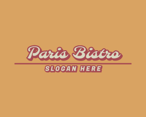 Casual Retro Business logo design