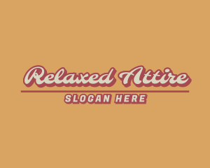 Casual Retro Business logo design