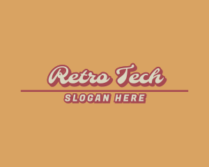 Casual Retro Business logo design