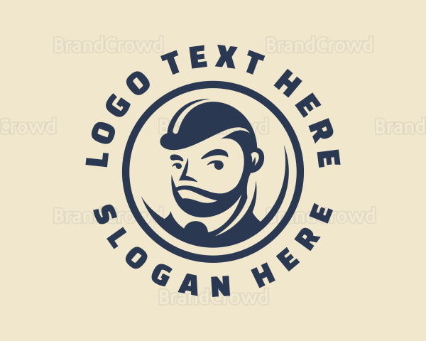 Handyman Guy Character Logo