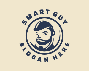 Guy - Handyman Guy Character logo design