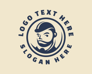 Beard - Handyman Guy Character logo design
