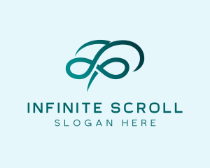 Mental Brain Infinity logo design