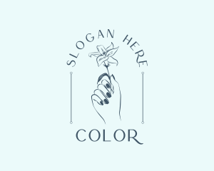 Skincare - Elegant Floral Cosmetics logo design
