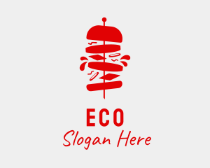 Burger Food Stall  Logo