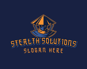 Stealth - Gaming Stealth Ninja logo design