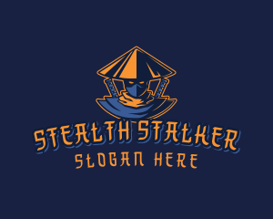 Gaming Stealth Ninja logo design