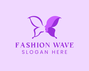 Trend - Beauty Couture Trend Butterfly Lady logo design