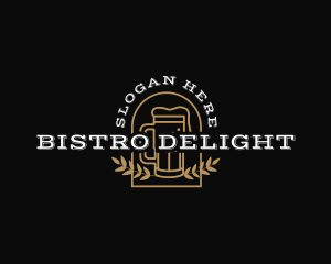 Bistro Bar Beer  logo design