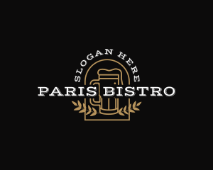 Bistro Bar Beer  logo design