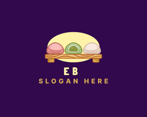Mochi Bread Bun Logo