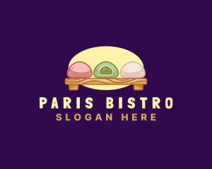 Mochi Bread Bun logo design