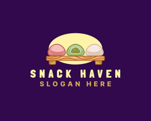 Mochi Bread Bun logo design