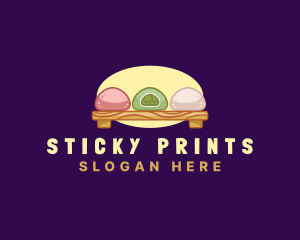 Mochi Bread Bun logo design