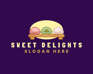 Mochi Bread Bun logo design