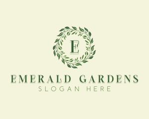 Organic Botanical Wellness logo design