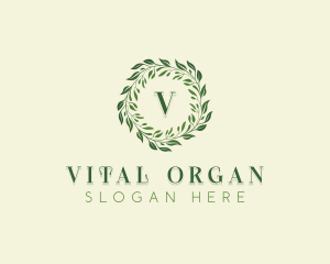 Organic Botanical Wellness logo design