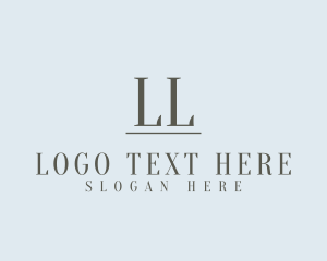 Enterprise - Minimalist Fashion Brand logo design