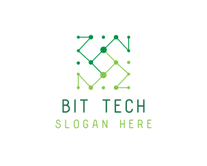 Digital Tech Network logo design