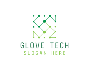 Digital Tech Network logo design