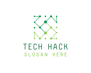 Digital Tech Network logo design