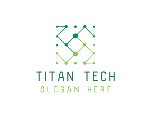 Digital Tech Network logo design