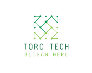 Digital Tech Network logo design