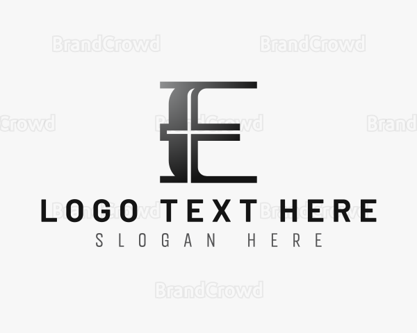 Premium Elegant Stylish Letter E Logo