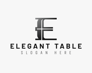 Premium Elegant Stylish Letter E logo design