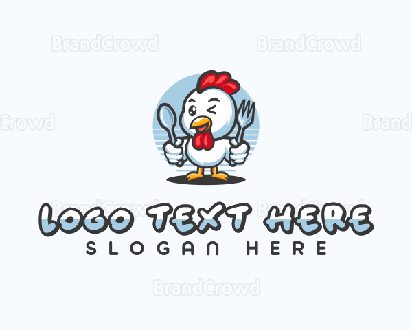 Spoon Fork Chicken Logo