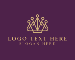 Pageant - Finance Crown Wealth logo design