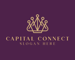 Finance Crown Wealth  logo design