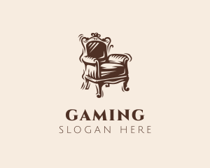 Rustic Victorian Chair Logo