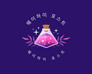 Mystical Magic Potion logo design