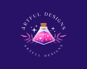 Mystical Magic Potion logo design