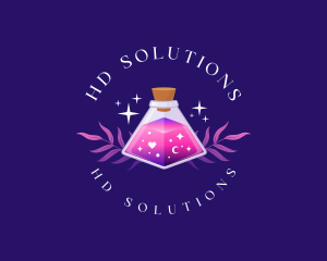 Mystical Magic Potion logo design