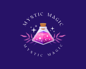 Mystical Magic Potion logo design