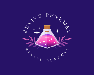 Mystical Magic Potion logo design