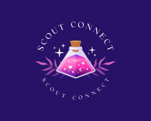 Mystical Magic Potion logo design