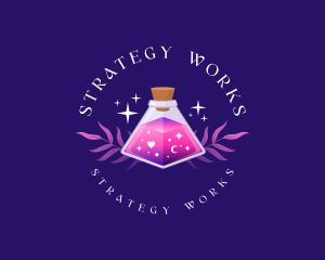 Mystical Magic Potion logo design