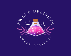 Mystical Magic Potion logo design