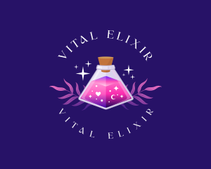 Mystical Magic Potion logo design