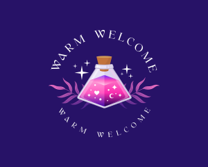 Mystical Magic Potion logo design