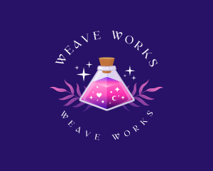 Mystical Magic Potion logo design